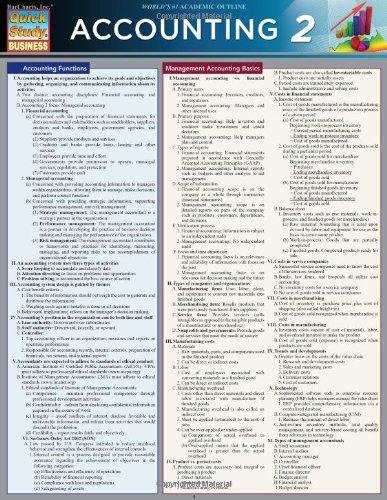 Accounting 2 (Quick Study: Business)