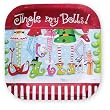 Jingle My Bells - Square Paper Plates