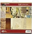 7 Gypsies 7G19522 Paper Pad, Serengeti, 8-Inch x 8-Inch, 48-Pack