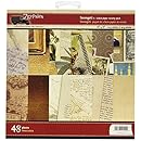 7 Gypsies 7G19522 Paper Pad, Serengeti, 8-Inch x 8-Inch, 48-Pack