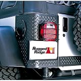 Jeep Tail Light Guards Black Euro style CJ & Wrangler 76-06