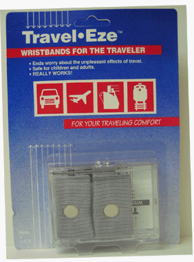 HealthPersonalCare: Travel Eze Bands, Wrist Band For Traveller, 1 Pair
