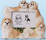 Shih Tzu (Gold) K-9 Kreations Picture Frame
