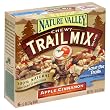 Nature Valley Trail Mix Bars, Apple Cinnamon, 6-Count Boxes (Pack of 12)