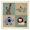 Tiddliwinks Sage Jungle Rug