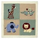 Tiddliwinks Sage Jungle Rug