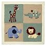 Tiddliwinks Sage Jungle Rug