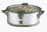 61Y2QHbaK4L. SL160  Crockpot SCVS600 6 Quart Oval Shaped Manual Slow Cooker, Stainless