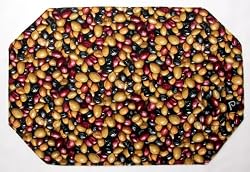 Pookies Place Mats "Mediteranean Meal" Print