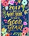 Orange Circle Studio 17-Month 2017 Large Spiral Planner, It's a Good Year (32900)