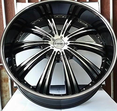 24" INCH DCENTI DW909 WHEELS AND TIRES ASANTI DUB LEXANI FORGIATO GMC CHEVY FORD