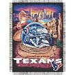 Houston Texans NFL Woven Tapestry Throw (Home Field Advantage) (48x60")"