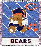 Chicago Bears - NFL baby 36"x 46" Triple Woven Jacquard Throw - 36x46
