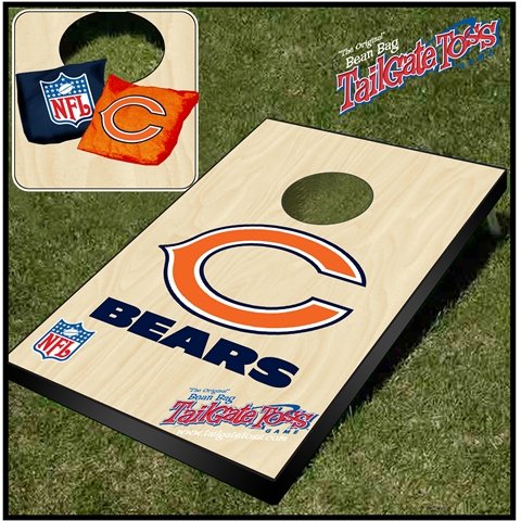 Chicago Bears Cornhole Bean Bag Toss Game NFL