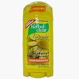 Herbal Clear Natural Deodorants Unscented - 2.65 Oz