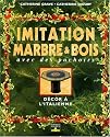Imitation marbre et bois avec des pochoirs : Décor à l'italienne