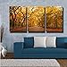 Gardenia Art - Romantic Old Gold Maple Canvas Prints Modern Wall Art Paintings Giclee Artwork for Room Decoration,16X24 inch, Unframed