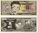 Betty Boop $Million Dollar$ Novelty Bill Collectible