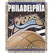 Philadelphia 76Ers NBA Triple Woven Jacquard Throw (019 Series) (48x60")"