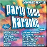 Party Tyme Karaoke - Country Female (16-song CD+G)