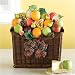 Gourmet Food : Naturally Delicious Gourmet Fruit Gift Basket
