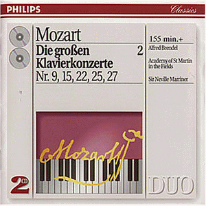 Produkt-Bild: Duo - Mozart (Die gro&szlig;en Klavierkonzerte)