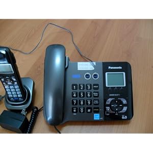 Panasonic Kx Tga939t Extra Handset For Kx Tg93xx Cordless Phones Series Metallic Black