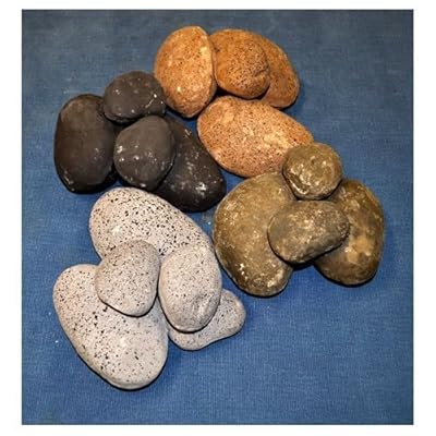 HPC Multicolor Ceramic Fiber River Rock - Fireplace Stone
