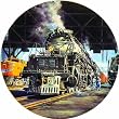 The Big Boy 500pc Round Jigsaw Puzzle by Ted Xaras