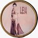 Star Wars - Princess Leia - Round PRINTED Sew-On Patch with Embroidered Edges