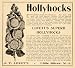 1907 Ad J. T. Lovett Hollyhocks Plants Flowers Garden - Original Print Ad