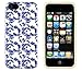 DandyCase iPhone 5 / 5S Case, Perfect Pattern *No Chip/No Peel* Flexible Slim Case Cover for Apple iPhone 5 / 5S [Vintage Floral]