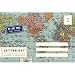 World Map Cavallini Letter Set Cards with Envelopes