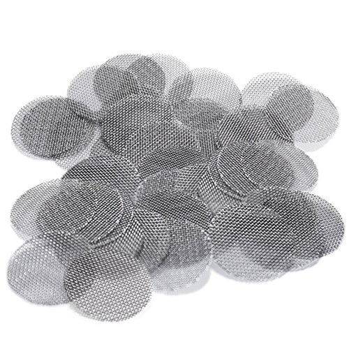 25 Beamer Premium 304 Stainless Steel Pipe Screens 0.375