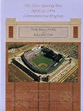 The Ballpark in Arlington-The First Opening Day April 11, 1994 Commemorative Program -Milwaukee Brewers at Texas Rangers