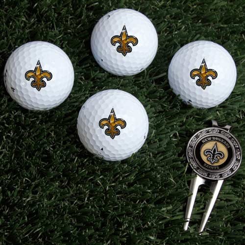 New Orleans Saints Golf Gift Set