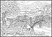 Country Bridge - Giant 22 X 32.5 Inch Line Art Coloring Poster