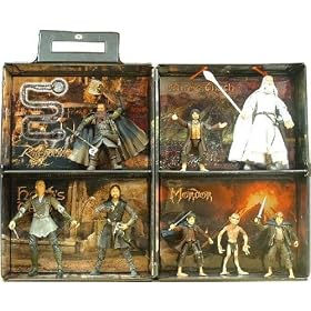 Lord Of The Rings Collectors Case With 8 Figures Incl Peter Jackson