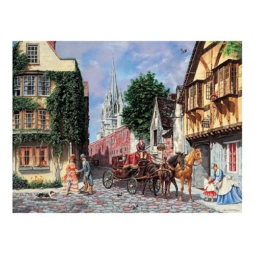 Ravensburger 300 Piece Large Formet Edition - A Day for Brougham Ride Ravensburger 300 Piece Large Formet Edition - A Day for Brougham Ride