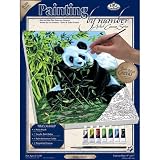 Royal & Langnickel Painting by Numbers Small Canvas Painting Set, Panda
