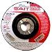 SAIT 20060 Type 27 4-1/2-Inch x 1/4-Inch x 7/8-Inch 13300 Max RPM Grade A24N Fast Depressed Center Grinding Wheels - 25 Pack
