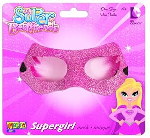 Supergirl Super Best Friends Glitter Mask