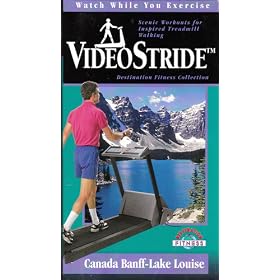 VideoStride Treadmill Walking: Canada Banff-Lake Louise