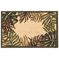 Palm Frame Doormat - Green (18x30")