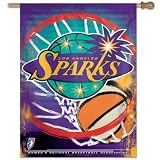 Los Angeles Sparks Vertical Flag: WNBA 27x37 Banner