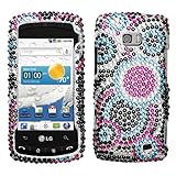 Bubble Diamante Protector Cover for LG VS740 (Ally)