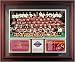 1987 Washington Redskins Framed Super Bowl XXII Team Photo with Stats
