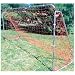 Small-sided Steel Soccer Goal with Ground Bar - 6' x 18'