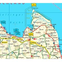 Publicpress Radwanderkarte wetterfest, abwischbar, rei�fest