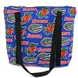 University of Florida Gators UF Logo Tote Bag Cotton with WATERPROOF LINING UNDERSIDE Travel, Baby, Diapers, Sports Gym or Beach Cute Best Unique GIFT IDEA for Him Her Man Men DAD MOM Mother Woman Women Ladies